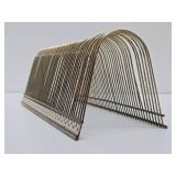 Mid Century Brass Record Holder