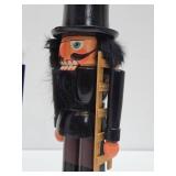 3 Vintage German Wood Nutcrackers