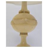 Great Looking Vintage Onyx & Brass Table Lamps #1