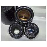 3 Good Vintage Film Cameras - Yashica, Canon & Kodak