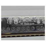 LARGE Vintage Oversized HOHNER Harmonica w/Box