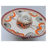 Quality Vintage Large Mexican La Guadalupana Sombrero Hat