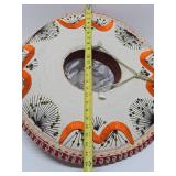 Quality Vintage Large Mexican La Guadalupana Sombrero Hat