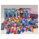 Large Lot of Assorted PEZ Dispensers