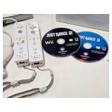 Nice Condition NINTENDO Wii Video Game System w/Cords & Controllers