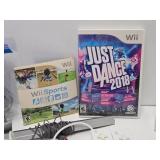 Nice Condition NINTENDO Wii Video Game System w/Cords & Controllers