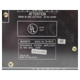 Working SONY Model TA-AV531 Integrated Stereo Amplifier