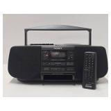 Working SONY Radio / CD Player Boombox w/Remote