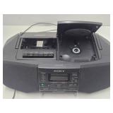 Working SONY Radio / CD Player Boombox w/Remote