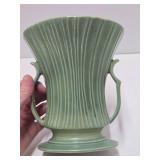 Vintage RED WING Handled Art Pottery Vase - 7.5"