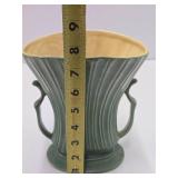Vintage RED WING Handled Art Pottery Vase - 7.5"