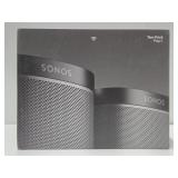 New or Like-New SONOS "Play:1" Two-Room Speaker Set
