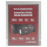 Brand New MARBERO Rechargeable Portable Solar Generator
