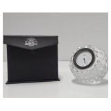 Signed Oleg Cassini Crystal Golf Ball Clock