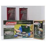 Brand New COLEMAN Camp Stove, Lantern & Fuel