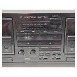 Working KENWOOD Model KX-W6010 Cassette Player