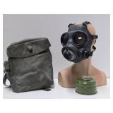 Vintage Military Gas Mask w/Case