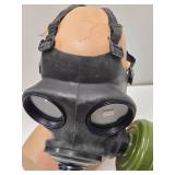 Vintage Military Gas Mask w/Case