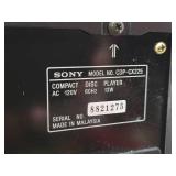 Working SONY Model CDP-CX225 CD Changer w/Remote