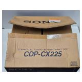 Working SONY Model CDP-CX225 CD Changer w/Remote