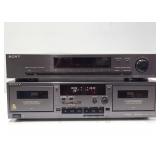 Working SONY Model TC-WR531 Stereo Cassette Deck