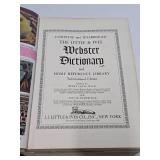 LARGE Vintage Webster Dictionary