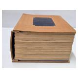 LARGE Vintage Webster Dictionary
