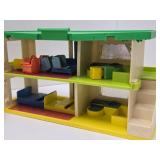 Vintage Little People Restaurant Playset w/People