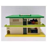 Vintage Little People Restaurant Playset w/People