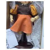 LARGE 14" Mint in Box Hummel Figurine #1 - School Girl
