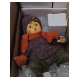 LARGE 10.5" Mint in Box Hummel Figurine #2 - Ride Into Christmas