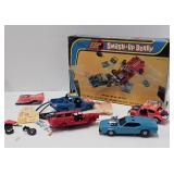 Vintage KENNER SSP Smash Up Derby Set w/Cars & Box