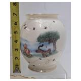 Group of LENOX "Winnie The Pooh" Vases Bowls Honey Pot etc