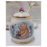 Group of LENOX "Winnie The Pooh" Vases Bowls Honey Pot etc