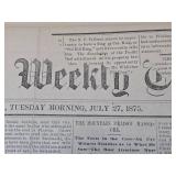 Collection of Old Vintage Complete Newspapers from Important Events