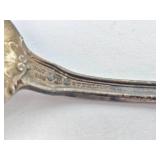2 Antique Sterling Silver Spoons from Bancroft, Iowa