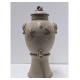 Larger Vintage Stoneware Pottery Wine Dispenser