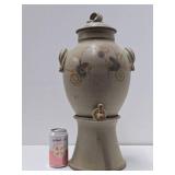 Larger Vintage Stoneware Pottery Wine Dispenser