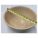 3 vintage Stoneware/Ceramic Mixing Bowls