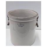 Vintage 6 Gallon Stoneware Crock - Base Chip