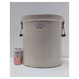 Vintage 6 Gallon Stoneware Crock - Base Chip