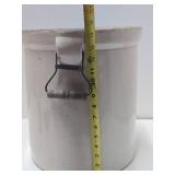 Vintage 6 Gallon Stoneware Crock - Base Chip