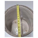 Vintage 6 Gallon Stoneware Crock - Base Chip