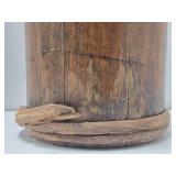 Very Nice Early Primitive Antique Butter Churn - Dated 1858
