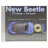 New in Box Volkswagen Beetle "Bug" CD Player Stereo & Radio