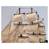 Vintage AMS VICTORY Wooden Ship Display