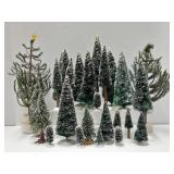 Large Group of Decorative Display Trees