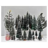 Large Group of Decorative Display Trees