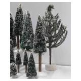 Large Group of Decorative Display Trees