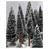 Large Group of Decorative Display Trees